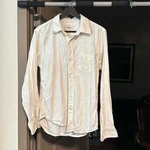 Buck Mason DRAPED TWILL ONE POCKET SHIRT